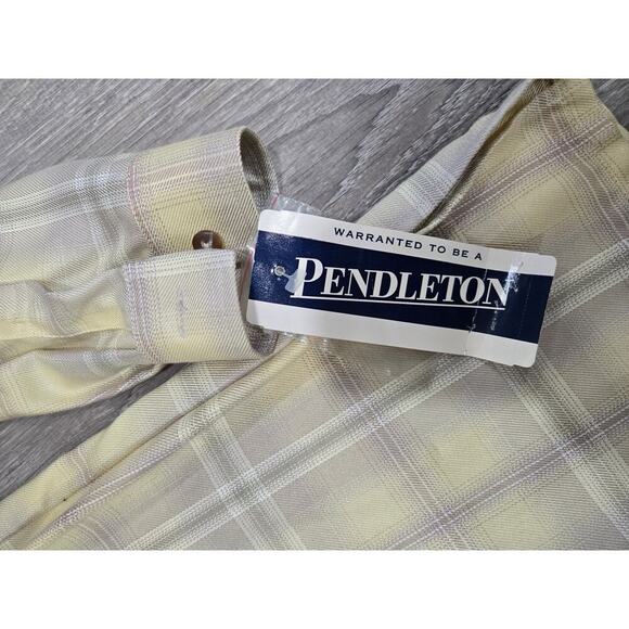 Nwt Pendleton Plaid Rayon Buttoned Long Sleeve Shirt size S - Picture 4 of 7